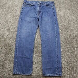 Levi's Jeans Men's 37x31 Relaxed Denim Straight Leg Classic Fit 505